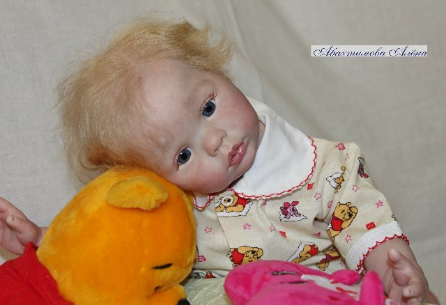 Кукла реборн Тося, молд Chanel (фото 10)