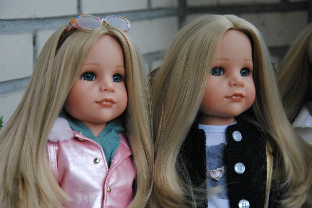 Мы сестренок соберем - будем модничать втроем! :) Красотки Сары-модницы от Gotz 2004, 2007, 2009