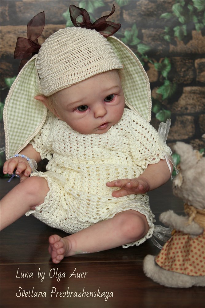 Эльф Luna by Olga Auer, мой прототип. Кукла реборн Светланы Преображенской (фото 9)