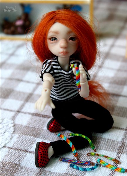 Фиби, фенечки, и прочее, прочее, прочее... Авторская бжд - мышка Лидии Снуль. BJTales (фото 7)