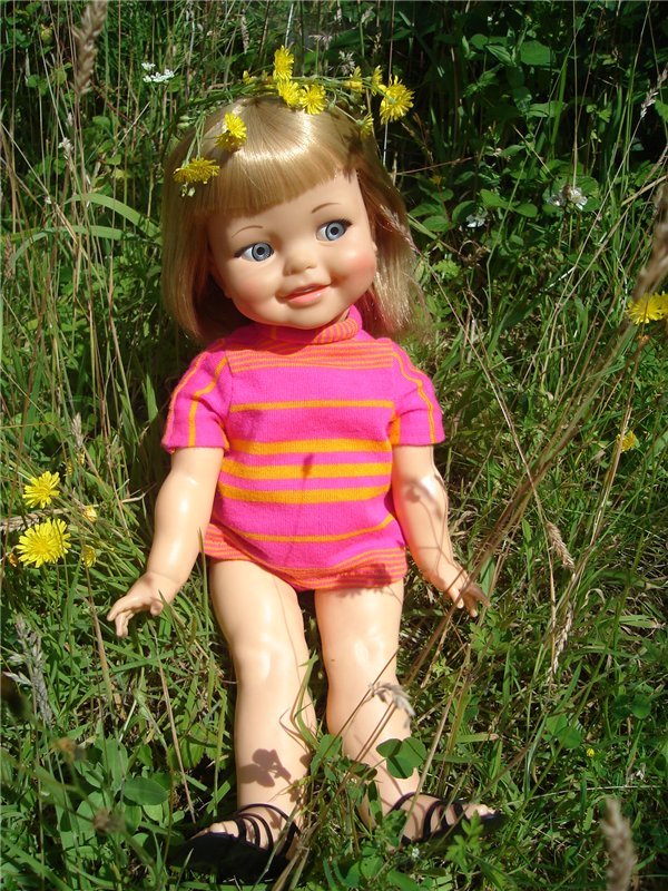 Ну а дружба начинается с улыбки. Кукла Гиглисс