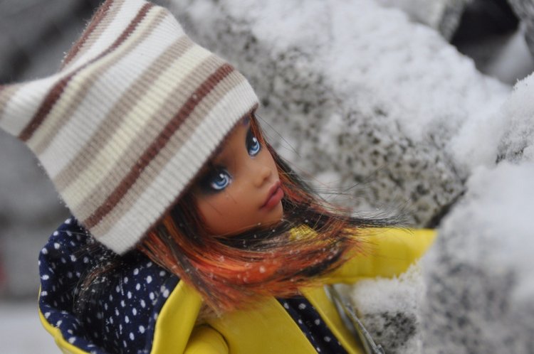 Первый снег — ООАК Monster High и Ever After High: репейнт (фото 9)