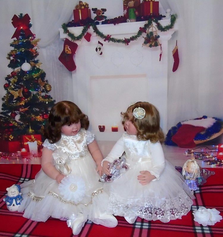 Кукла реборн из молда Ольги Ченской