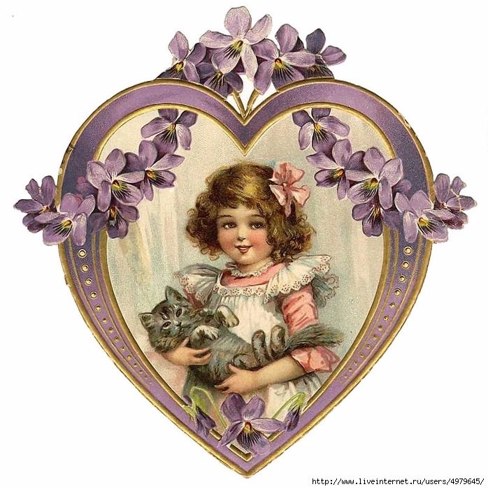 Старинные открытки с Денем Святого Валентина | Бэйбики Старинные открытки с Денем Святого Валентина