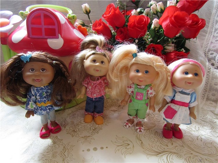 Новый дом для Лилочки — Куклы Cabbage Patch Kids (Капустки): винтаж 80 (фото 4)