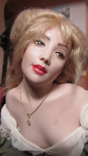 Ханна - изысканно красивая кукла от Моники Мехлинг (фото 4)