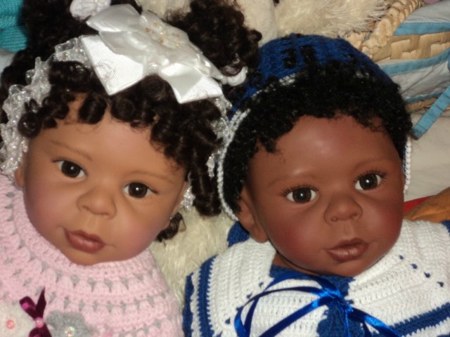 Мои новые малыши Тамика и Трой от Laura Tuzio-Ross (фото 2)