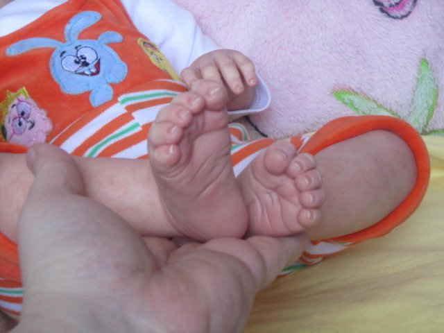 Пасхальная Маечка.Кукла реборн из Каморки папы Карло