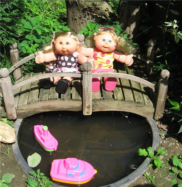 Выходной на природе — Куклы Cabbage Patch Kids (Капустки): винтаж 80 (фото 9)