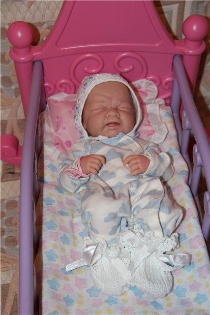 Мои Милочка и Элечка — Куклы Berenguer (Беренджер): пупсы La Newborn (фото 4)