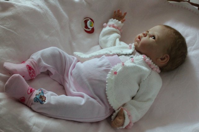 Неженка - Кристочка... Куколка реборн Виктории Вишни