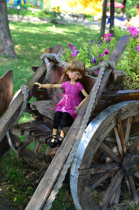 Моя Лайла от Kaye Wiggs. Наша прогулка