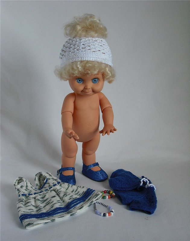 Кудряшка Сэнди от Galoob Baby Face или куклы, которые живут у меня (фото 5)