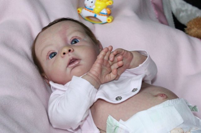 Малышка Софиика новая жизнь, кукла реборн Беспаловои Жанны (фото 9)