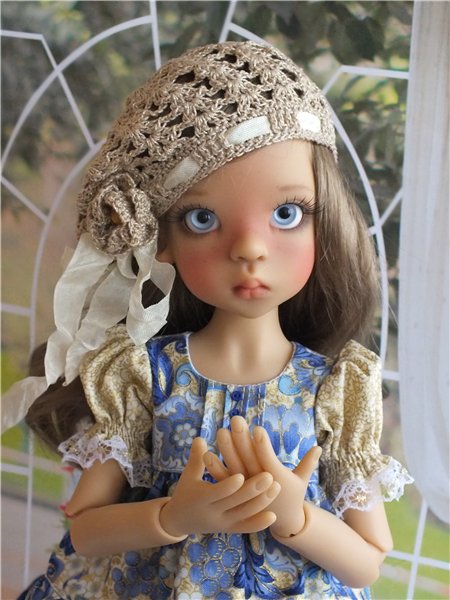 Девочка в лазури и золоте. Лайла от Kaye Wiggs (фото 2)