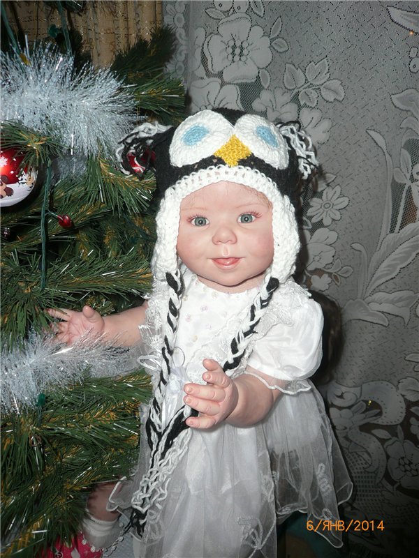 Для маленькой дочки я связала костюмчик :) (фото 10)