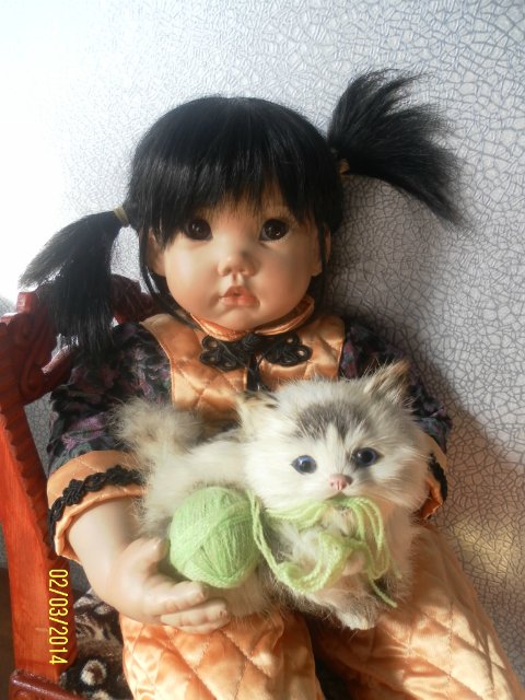 Мои малыши, фарфоровые куклы от Синди Маршнер Рольф