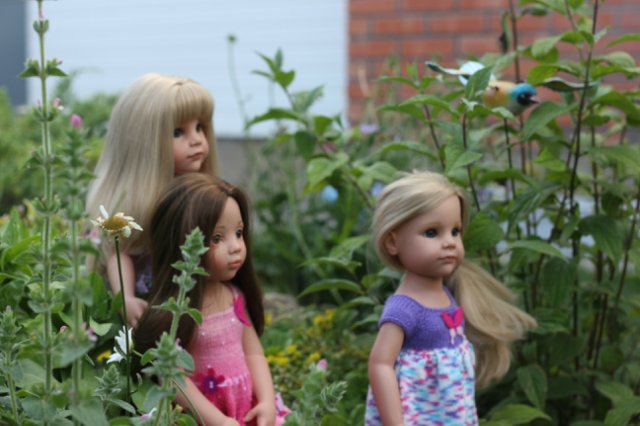 Вязаный подиум от Smorodinы для кукол Gotz