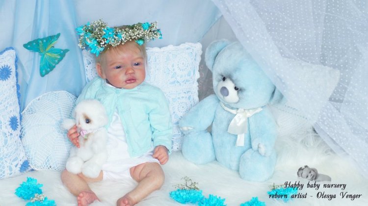 Моя маленькая Бэль. Кукла реборн Олеси Венгер