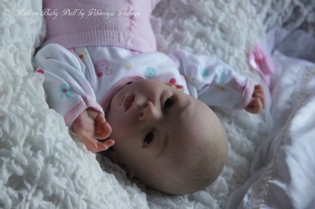 Аделиночка... Куколка реборн Виктории Вишни