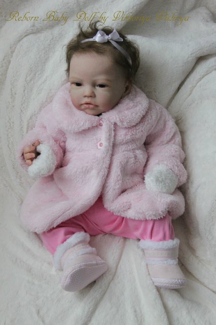 Кайли... Куколка реборн Виктории Вишни