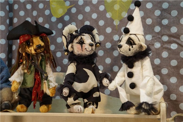 Картинки с выставки кукол на Тишинке. Moscow Fair 2015. Всем любителям Тедди посвящается