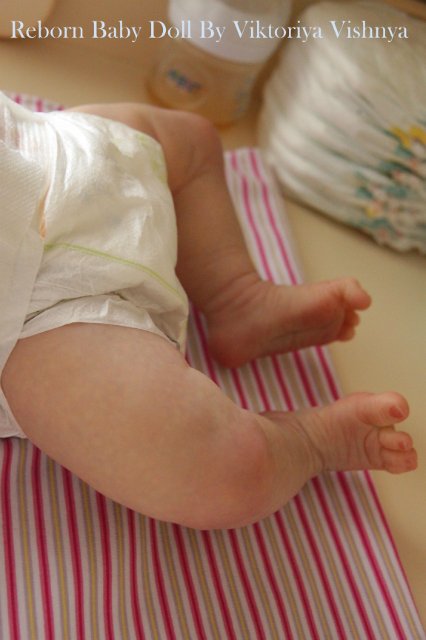 Наконец... представляю вам мою куколку... Реборн Виктории Вишни