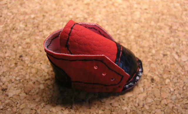 Стильные ботинки для близняшек кукол Рен и Ран. МК от Таниты (фото 8)