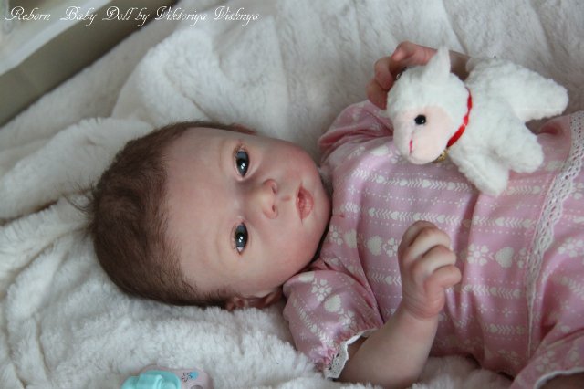 Аделиночка 2... Куколка реборн Виктории Вишни