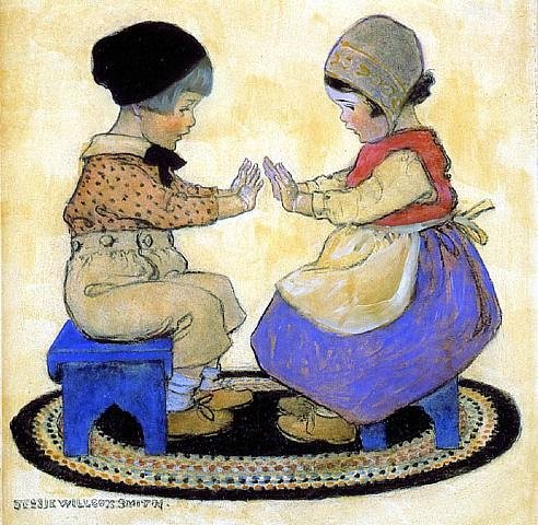 Удивительные иллюстрации Джесси Уилкокс Смит/Jessie Willcox Smith (1863-1935)