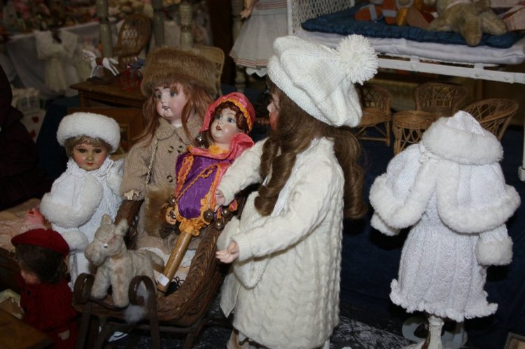 Выставка кукол, мишек тедди, кукольных домиков и миниатюры в Den Bosch (Нидерланды) 24-25 октября 2015 год. Часть вторая