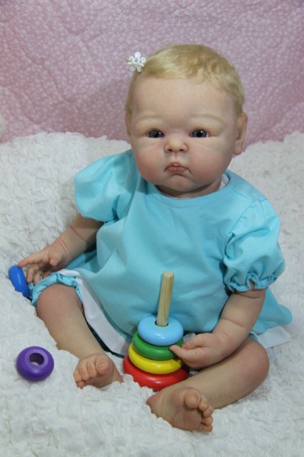 Пышка Пэрис. Куколка реборн Виктории Вишни