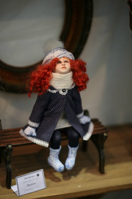 Великолепие выставки "Искусство Куклы" 11 декабря 2015 г