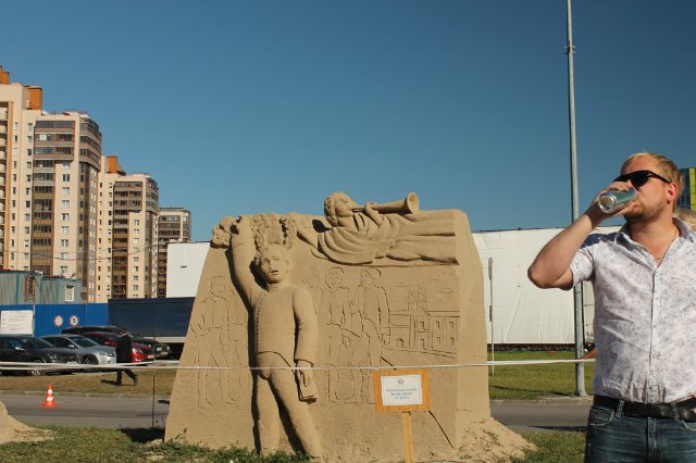 Парк 300-летия Петербурга. Летняя прогулка с Мишелем. Очень много фото (фото 8)