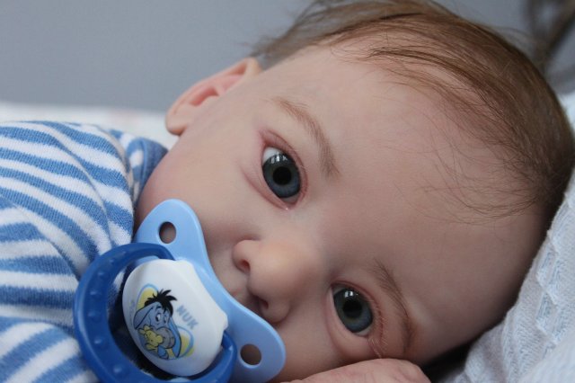 Малышок кукла-реборн Элины Кудрявцевой