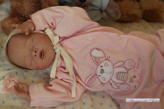 Кукла реборн Миля. Молд Sadie (фото 3)