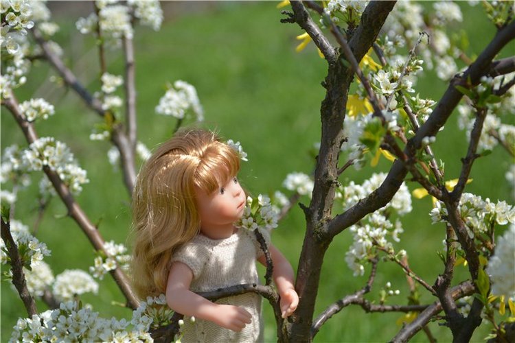 Во саду ли, в огороде — Куклы Sylvia Natterer (Сильвия Наттерер): Gotz (фото 2)