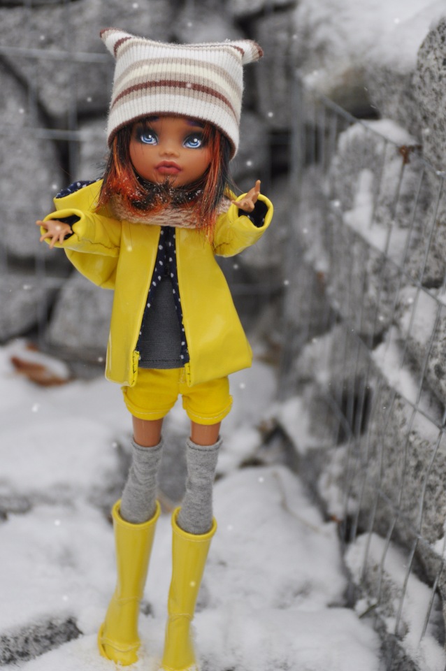 Первый снег — ООАК Monster High и Ever After High: репейнт (фото 5)