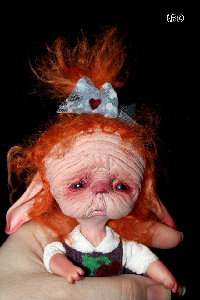 Фурунатти — Игрушки в смешанной технике (мех и глина): Арт