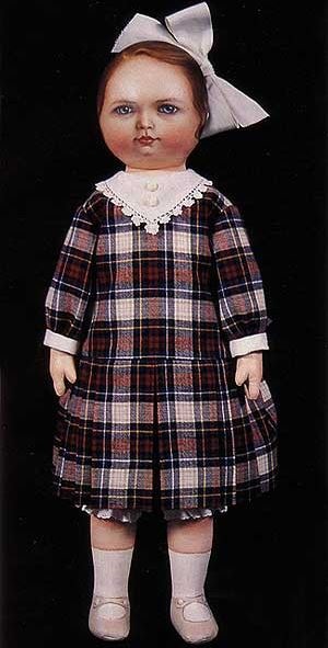 Знаменитые текстильные куклы Columbian Dolls. История 1891 года