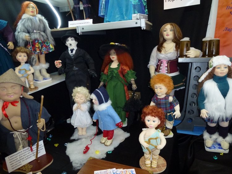 Весенний Бал Кукол на Тишинке: Куклы