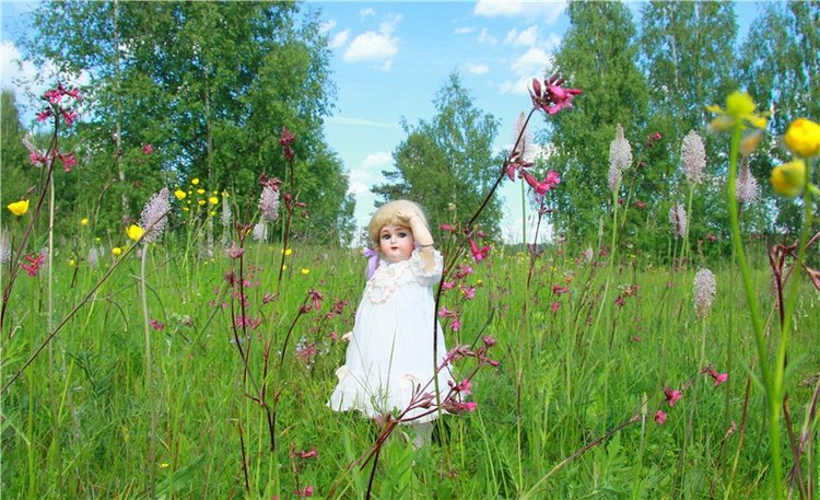 Нежный Июнь — Антикварные куклы Simon & Halbig (S&H): Симон Хальбиг