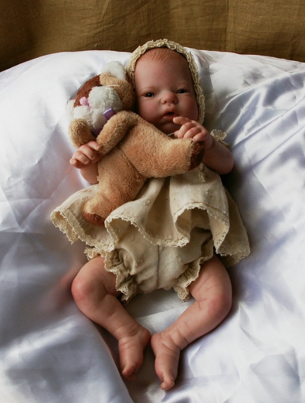 Новый малыш родился. Мини реборн