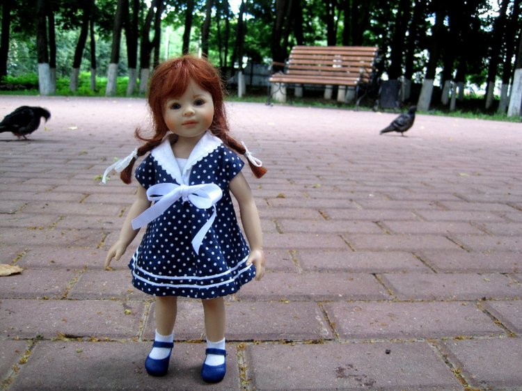 Коллекционная куколка от Хейди Плюсчок (фото 6)