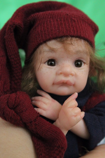 Малышок, кукла реборн Элины Кудрявцевой