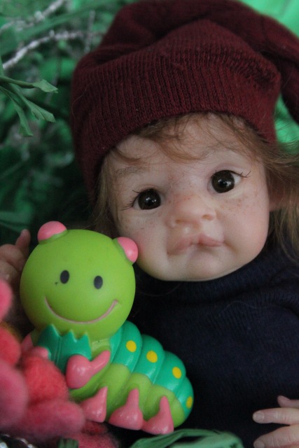 Малышок, кукла реборн Элины Кудрявцевой