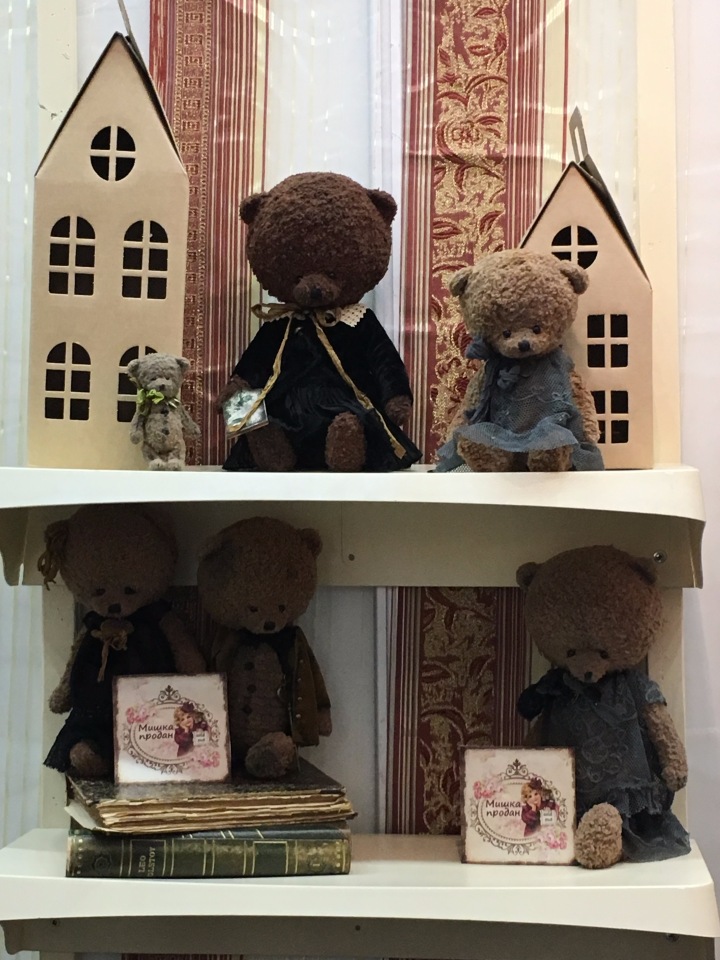 Выставка "Hello Teddy" на Тишинке - мой взгляд - часть 1