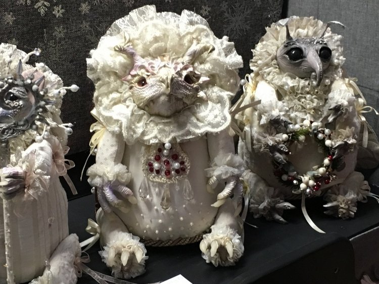 Выставка кукол в Гостином дворе - декабрь 2017 - мой взгляд - часть 6 - окончание