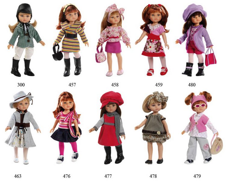 Paola Reina 2012: шарнирные куклы