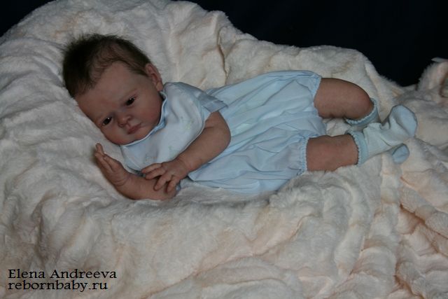 Малыш Джейкоб. Кукла реборн Елены Андреевой (фото 3)